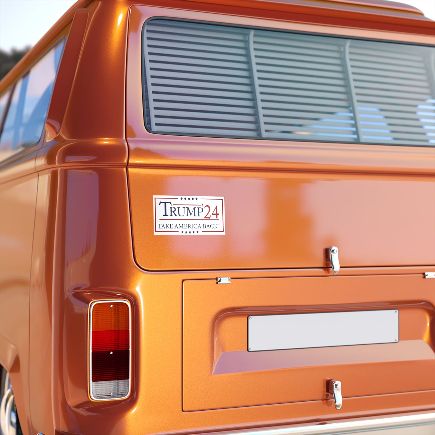 Trump 2024 Take America Back Bumper Sticker - The American Glory