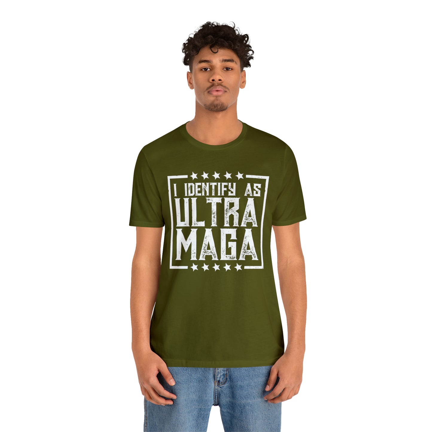 I identify as Ultra Maga T-shirt Trump Shirt - The American Glory