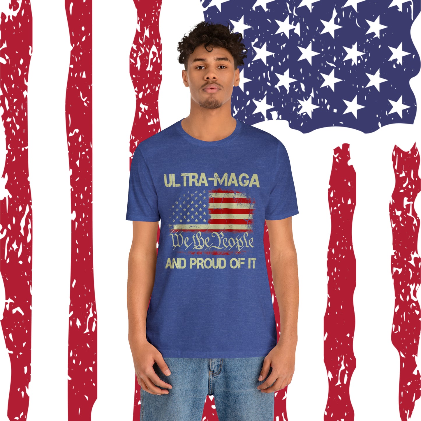 Ultra Maga and Proud of it T-shirt We the People T-shirt Trump Shirt - The American Glory