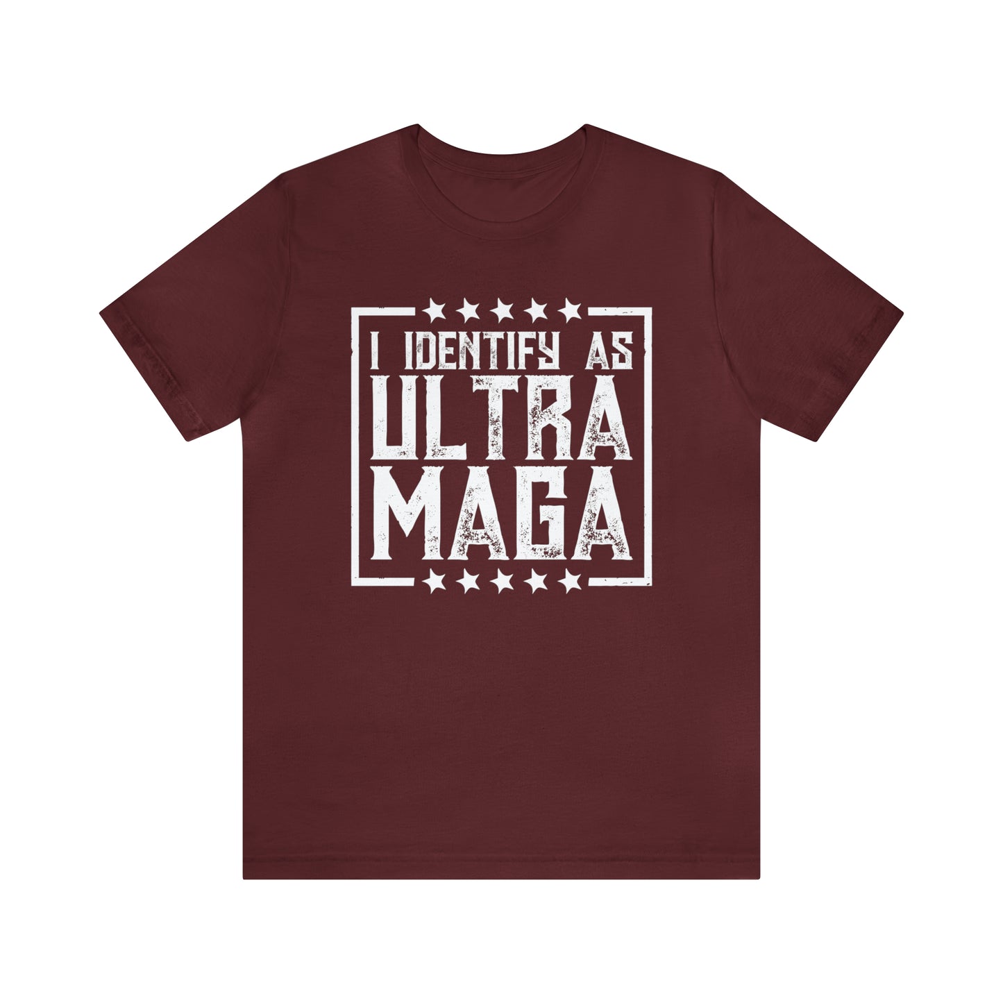 I identify as Ultra Maga T-shirt Trump Shirt - The American Glory