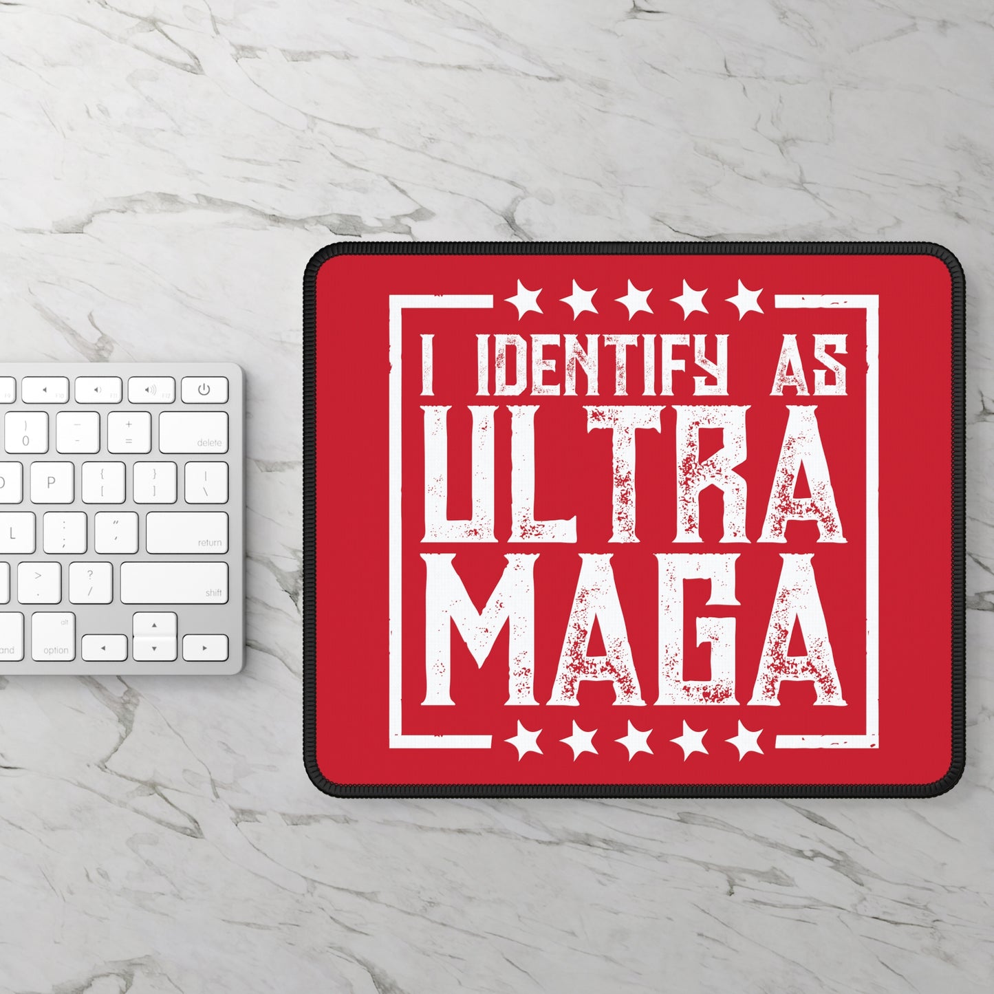 I Identify As Ultra Maga Mouse Pad - The American Glory