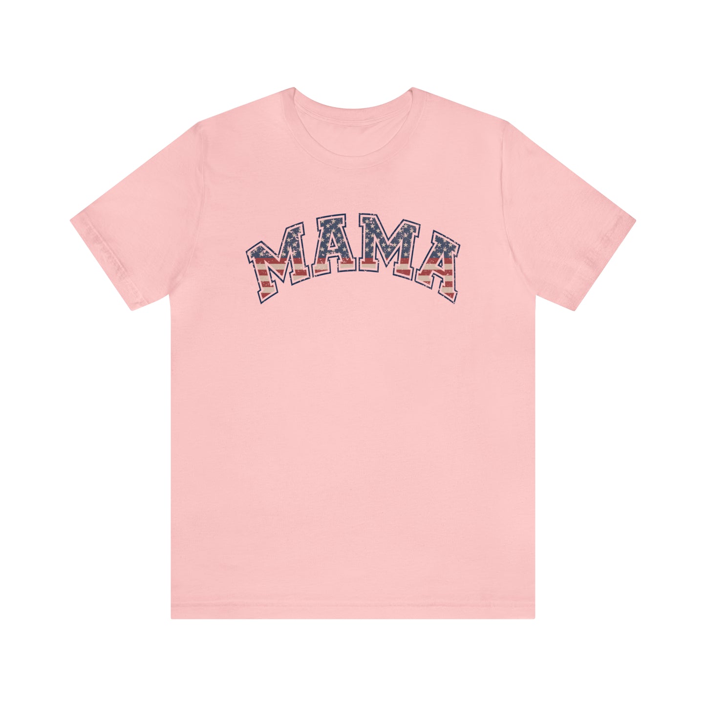 American Flag Retro Mama T-shirt - The American Glory