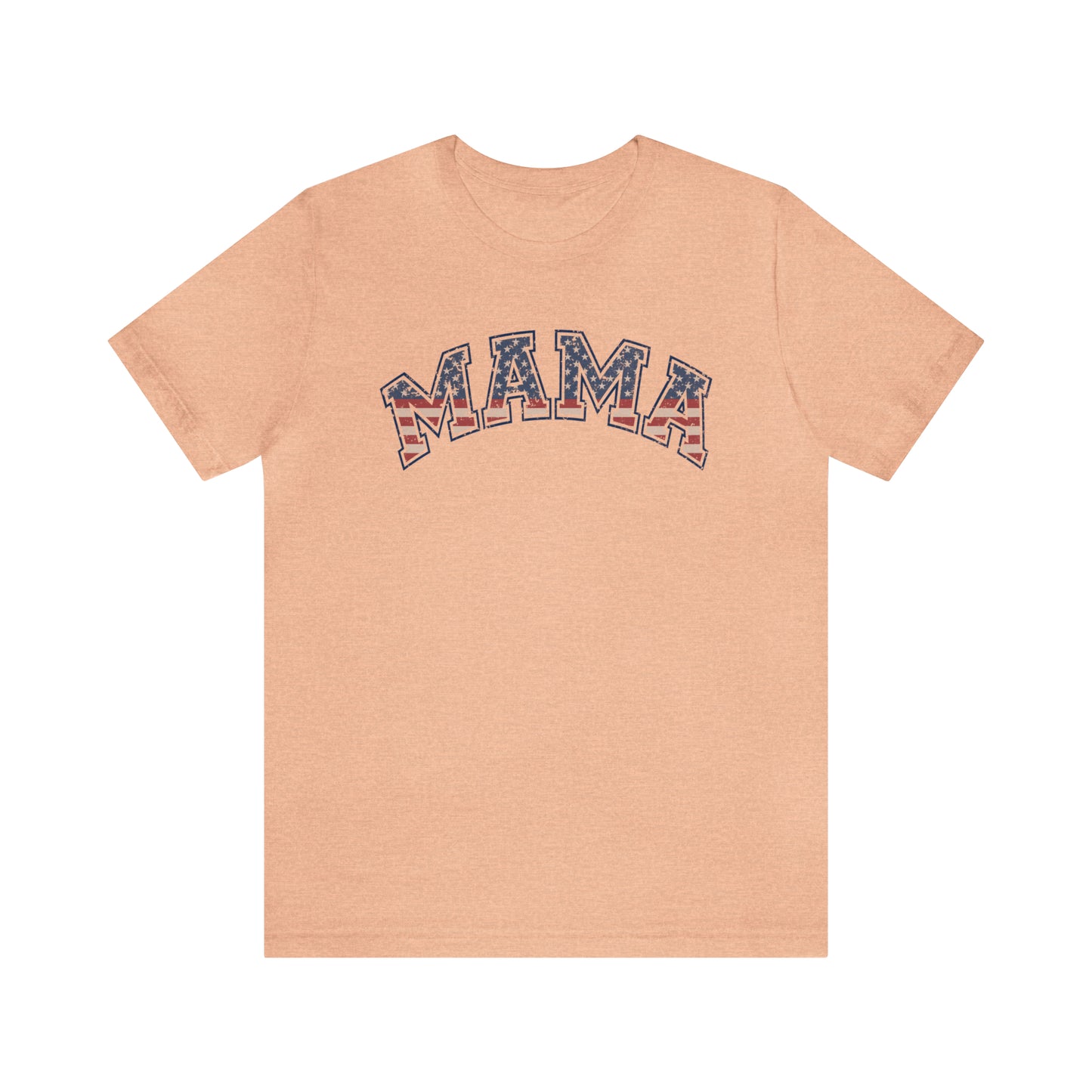 American Flag Retro Mama T-shirt - The American Glory
