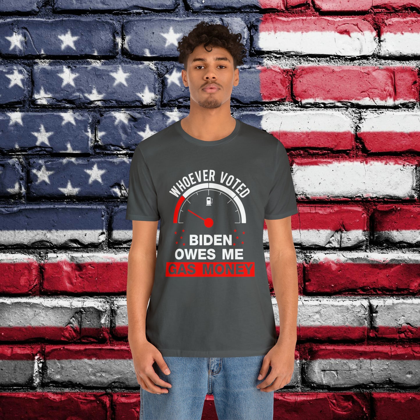 Whoever Voted Biden Owes Me Gas Money T-shirt - The American Glory