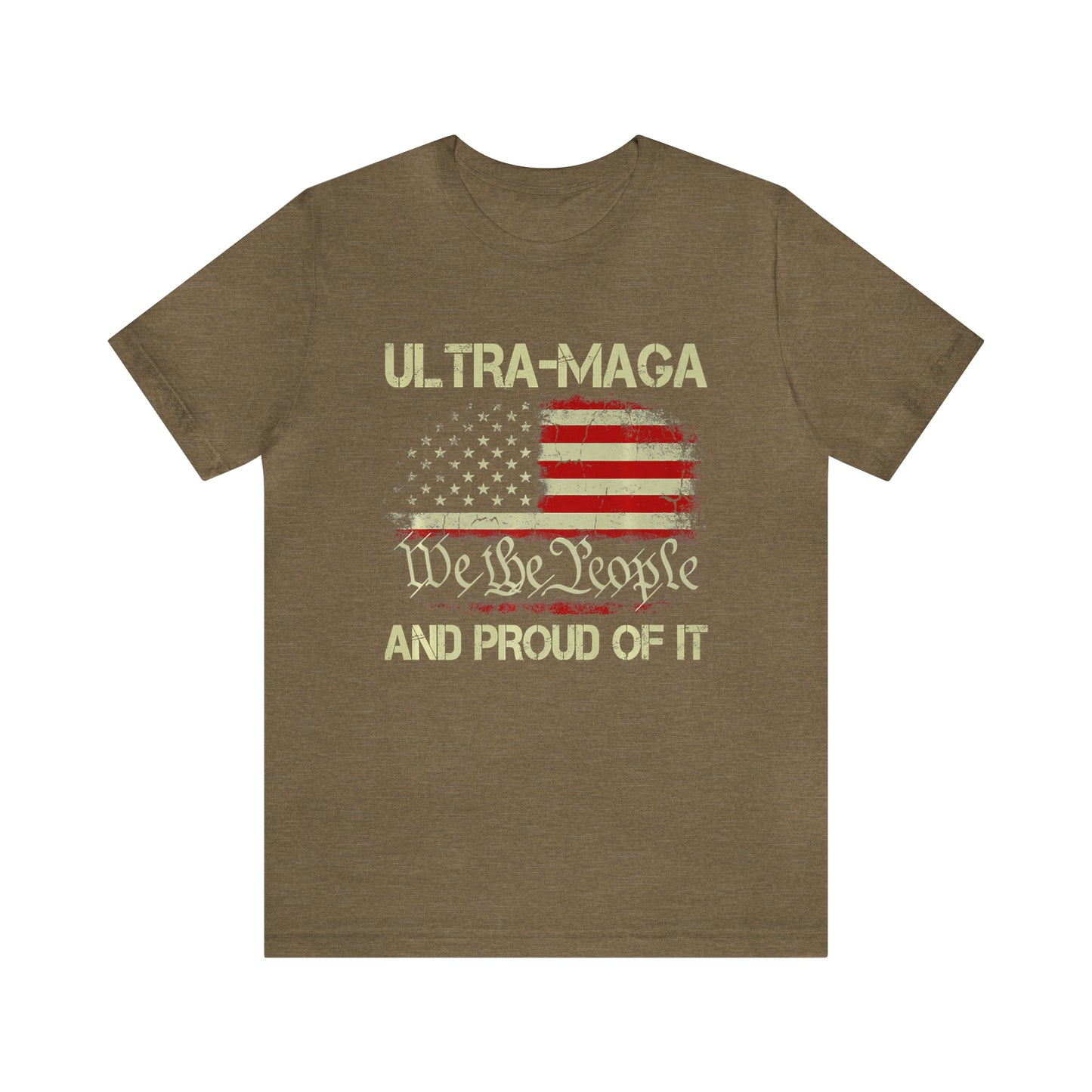 Ultra Maga and Proud of it T-shirt We the People T-shirt Trump Shirt - The American Glory