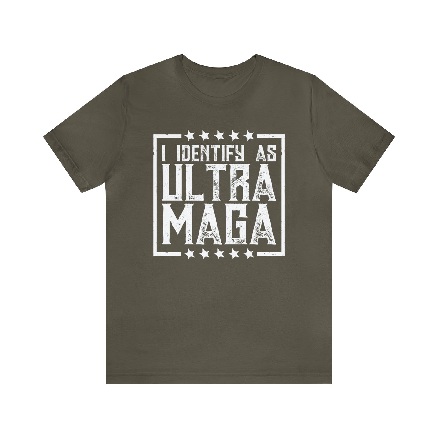 I identify as Ultra Maga T-shirt Trump Shirt - The American Glory