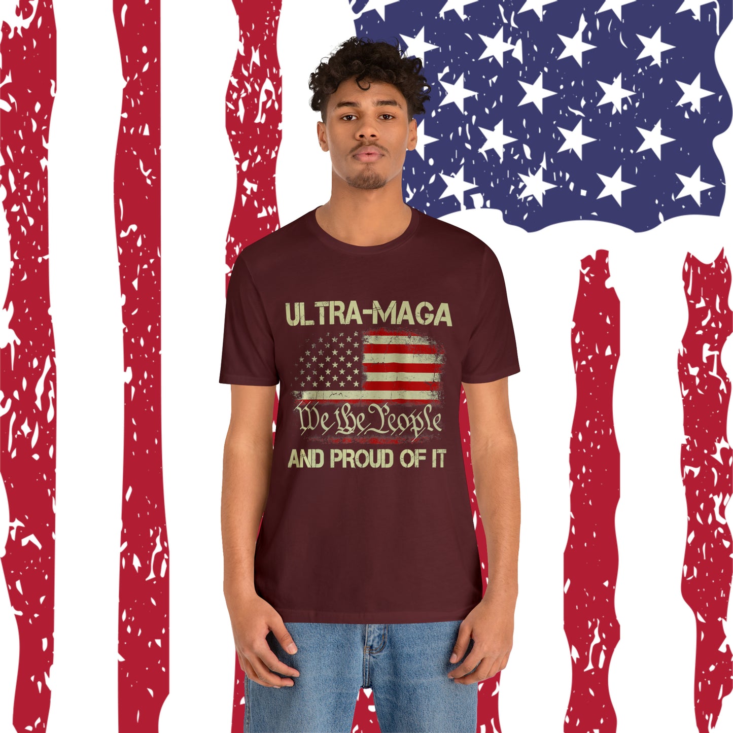 Ultra Maga and Proud of it T-shirt We the People T-shirt Trump Shirt - The American Glory