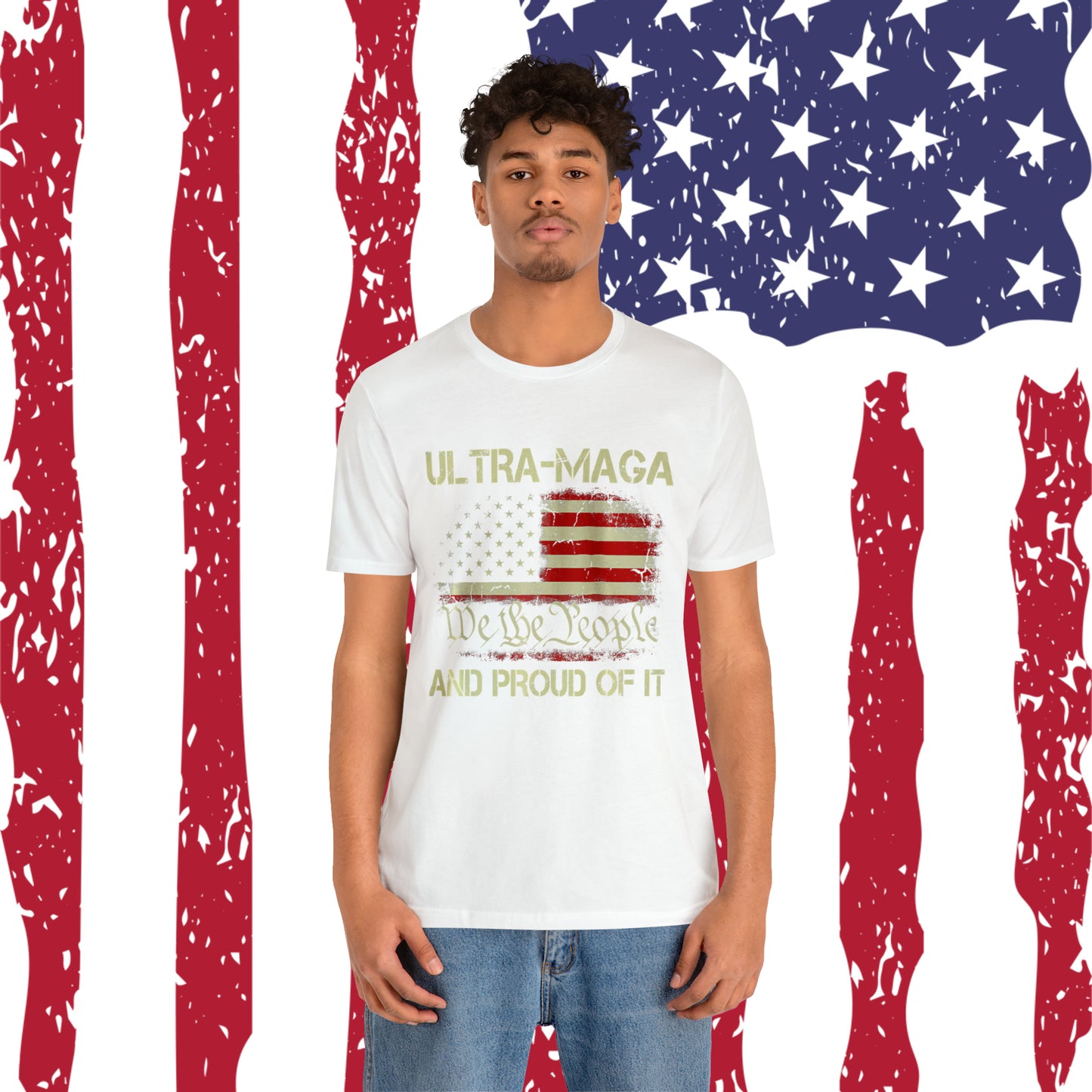Ultra Maga and Proud of it T-shirt We the People T-shirt Trump Shirt - The American Glory
