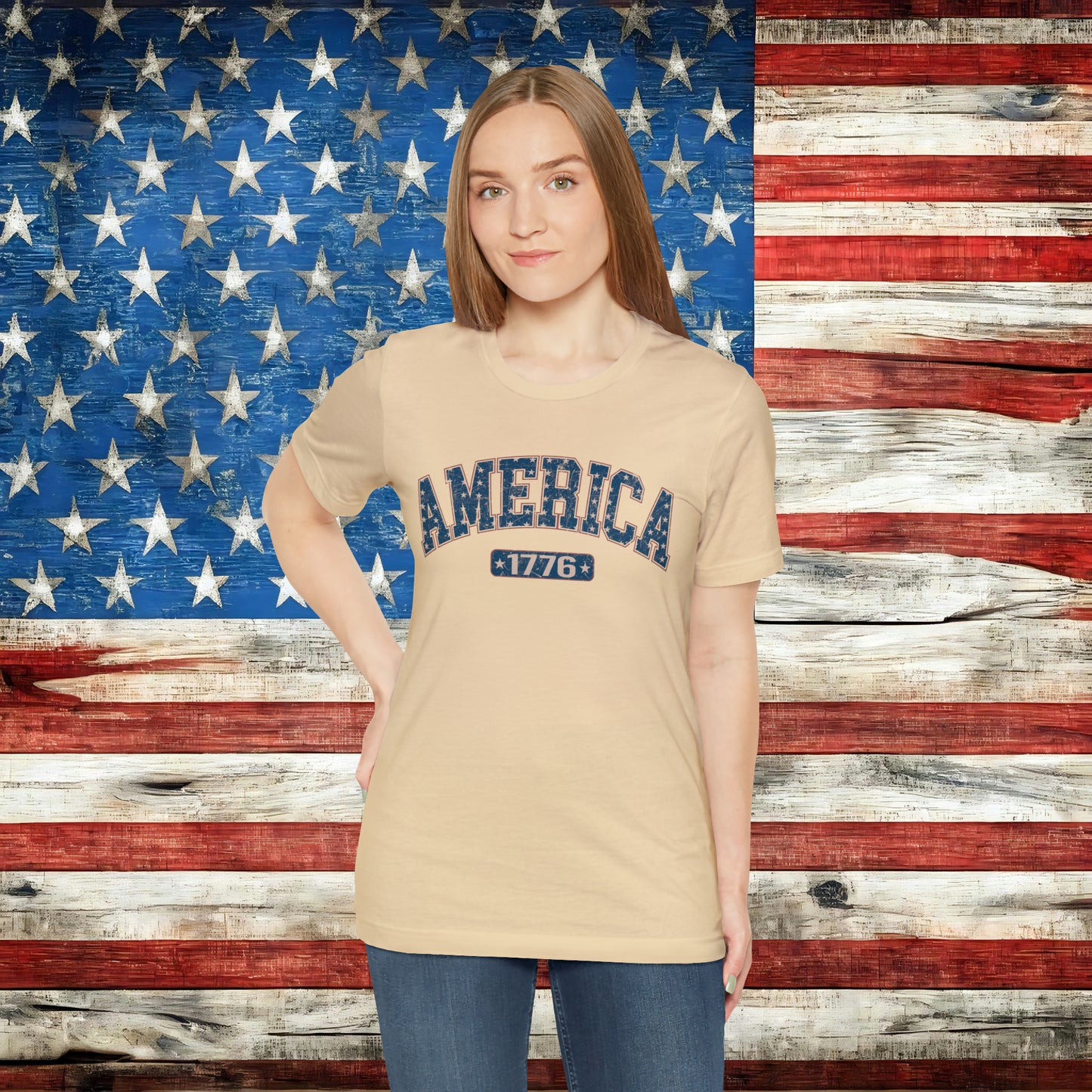 America 1776 T-shirt | Patriotic T-shirt - The American Glory