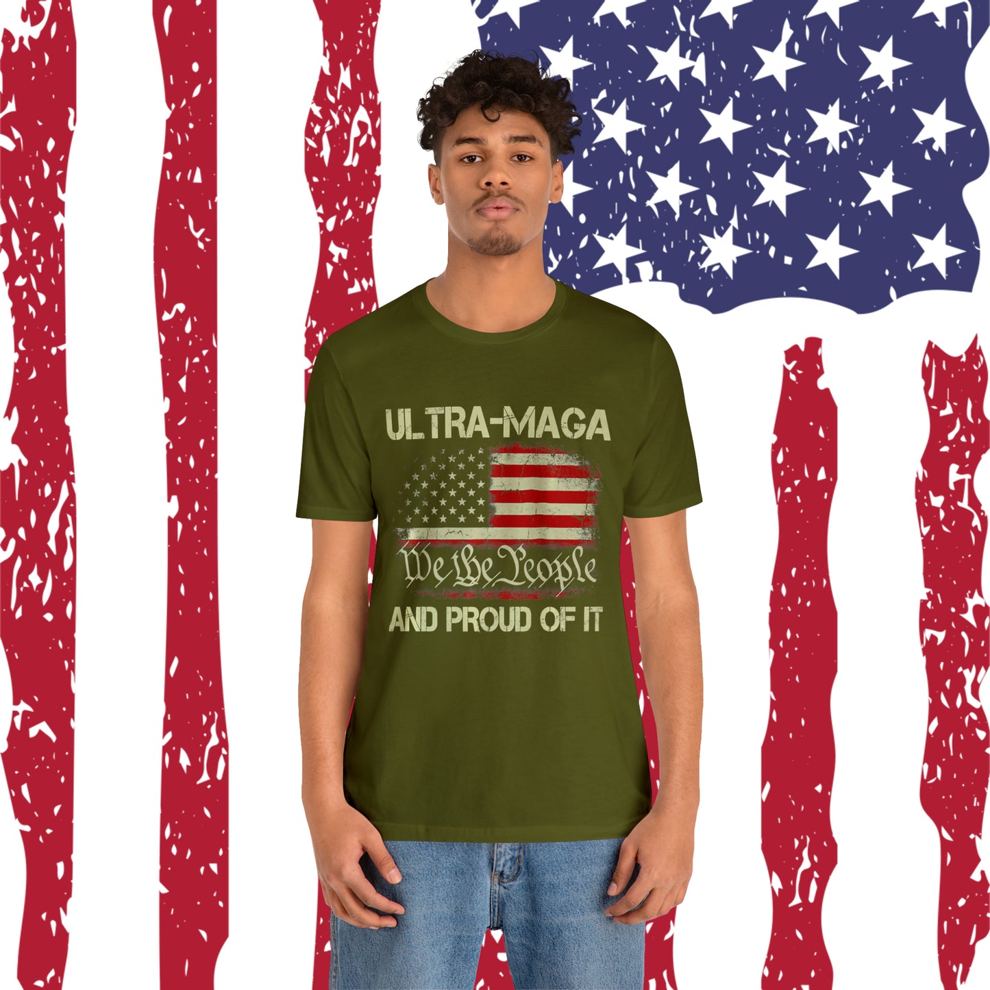 Ultra Maga and Proud of it T-shirt We the People T-shirt Trump Shirt - The American Glory