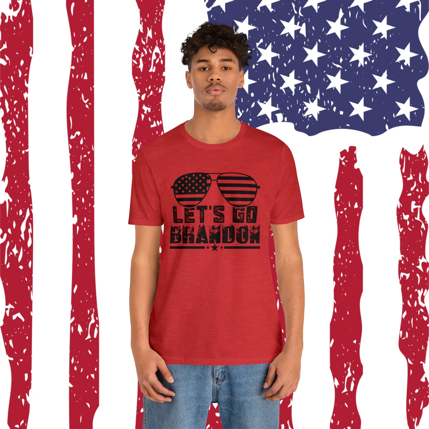 Let's Go Brandon T-shirt Trump Shirt FJB T-shirt Maga T-shirts - The American Glory
