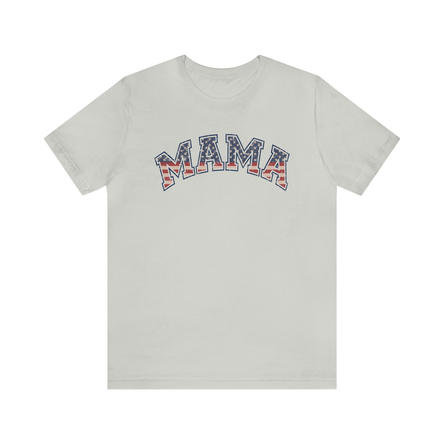 American Flag Retro Mama T-shirt - The American Glory