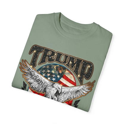 Trump 2024 USA Flag Tee - Unisex Election Shirt for Trump Supporters - The American Glory 