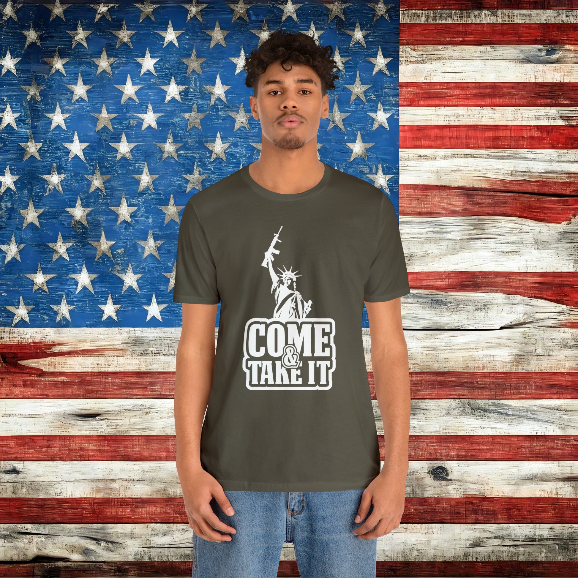 Come & Take It 2nd Amendment T-shirt - The American Glory 