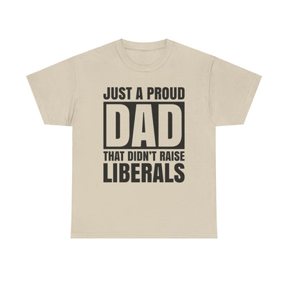 Fathers Dad Gifts Shirt, Proud Father Shirt, Fathers Day T-shirt, Dad Jokes tshirt, Funny Dad Gift For Fathers Day, Conservative Dad Shirt - The American Glory 