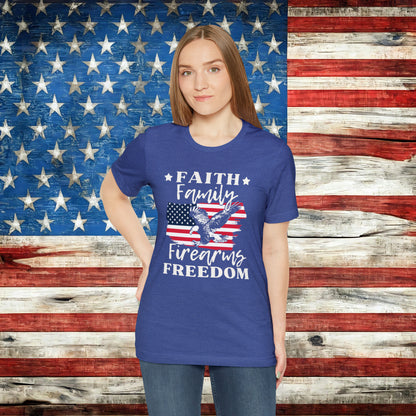 Faith Freedom T-shirt - The American Glory 