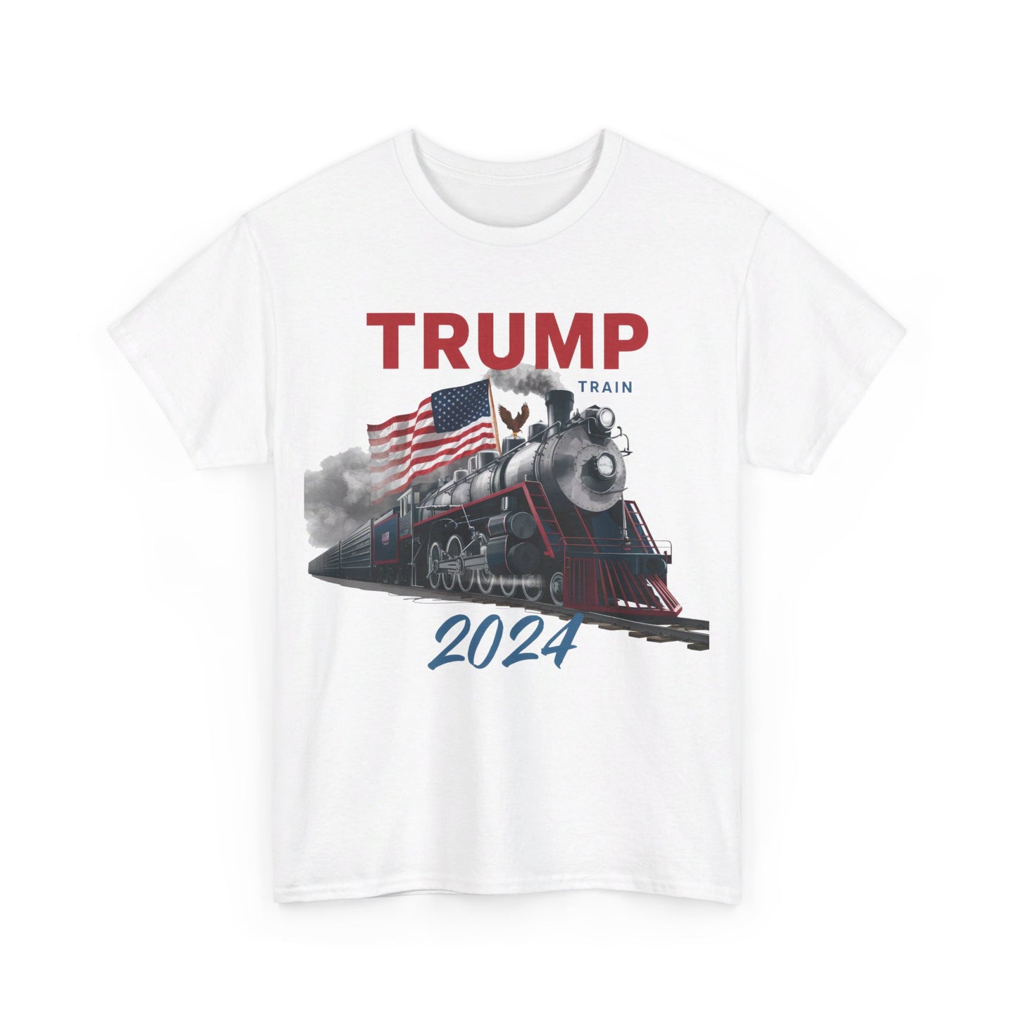 Trump Train 2024 Unisex T-shirt - The American Glory 