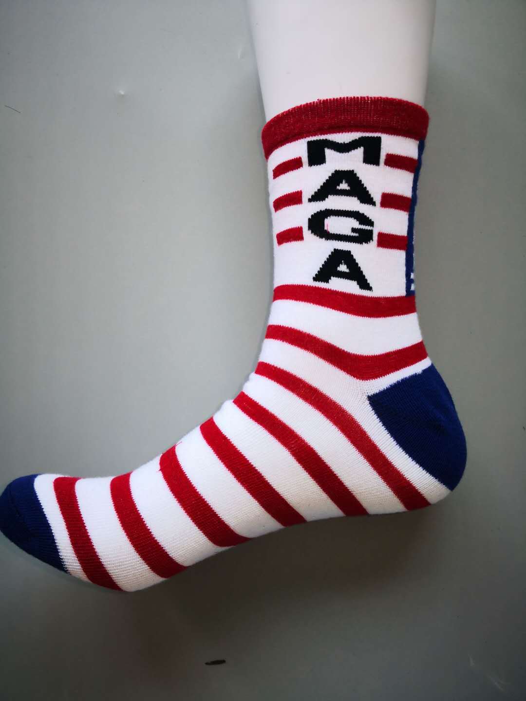 Trump 2024 MAGA Socks, Trump presidential campaign socks - The American Glory 