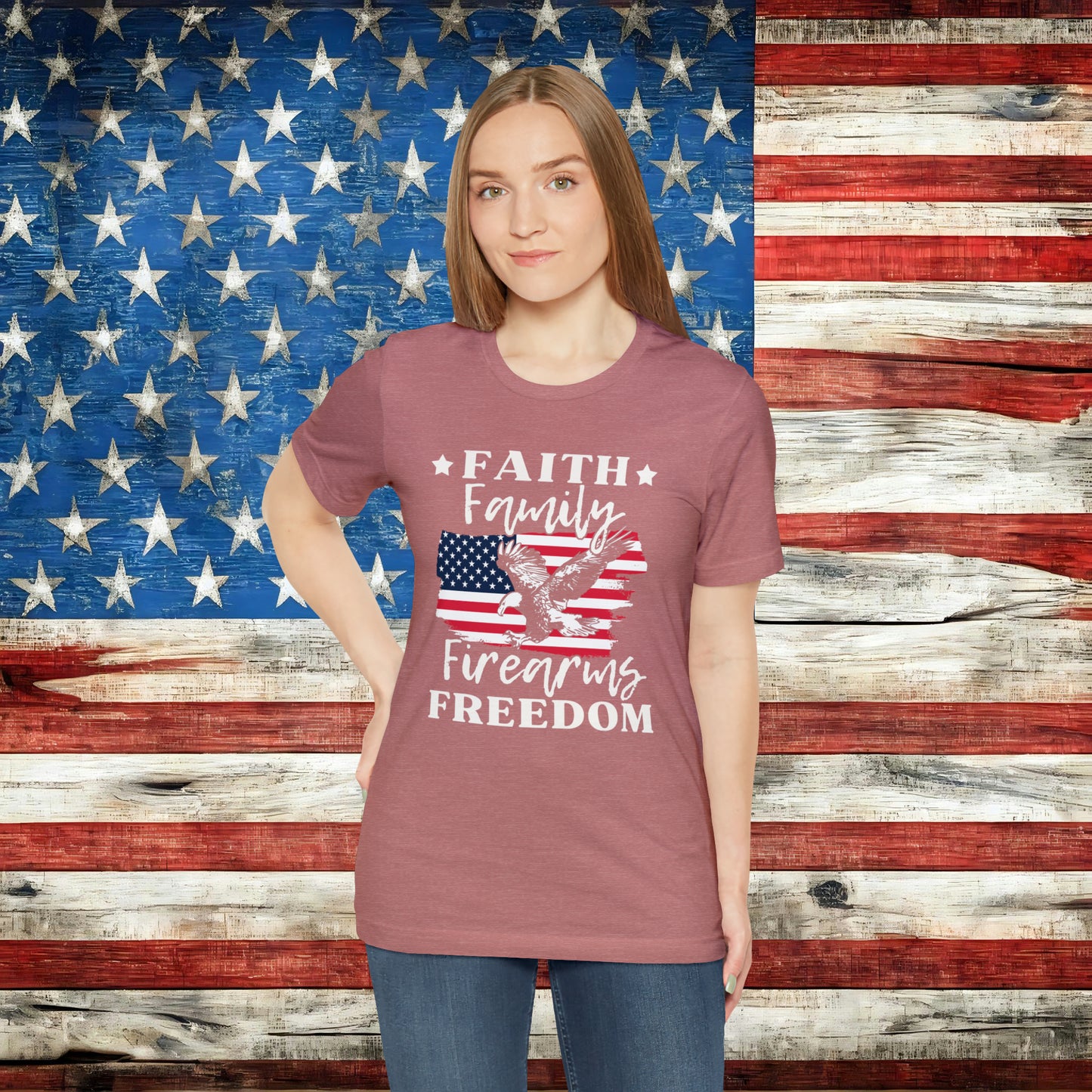 Faith Freedom T-shirt - The American Glory 