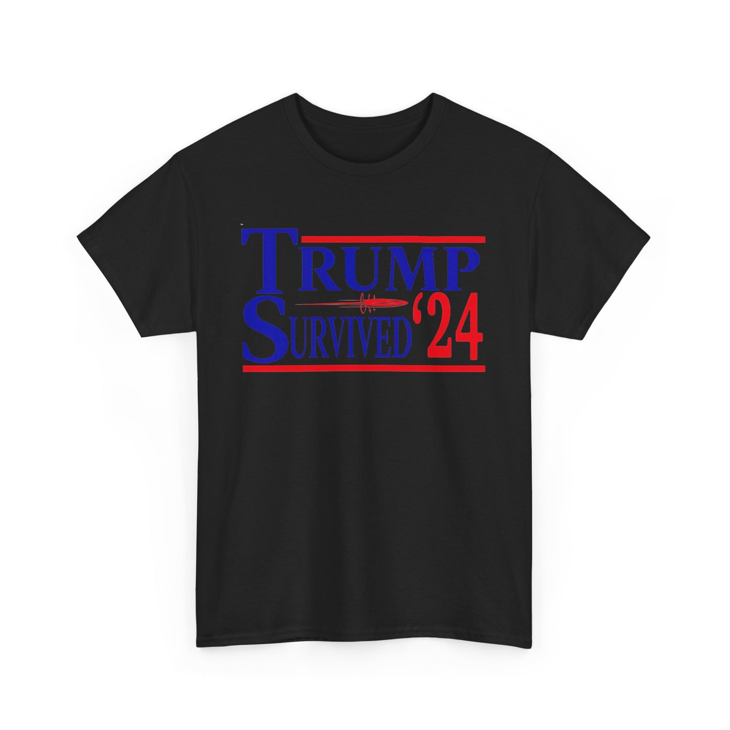 Trump Survived, 2024 T-shirt | Express Delivery available - The American Glory 