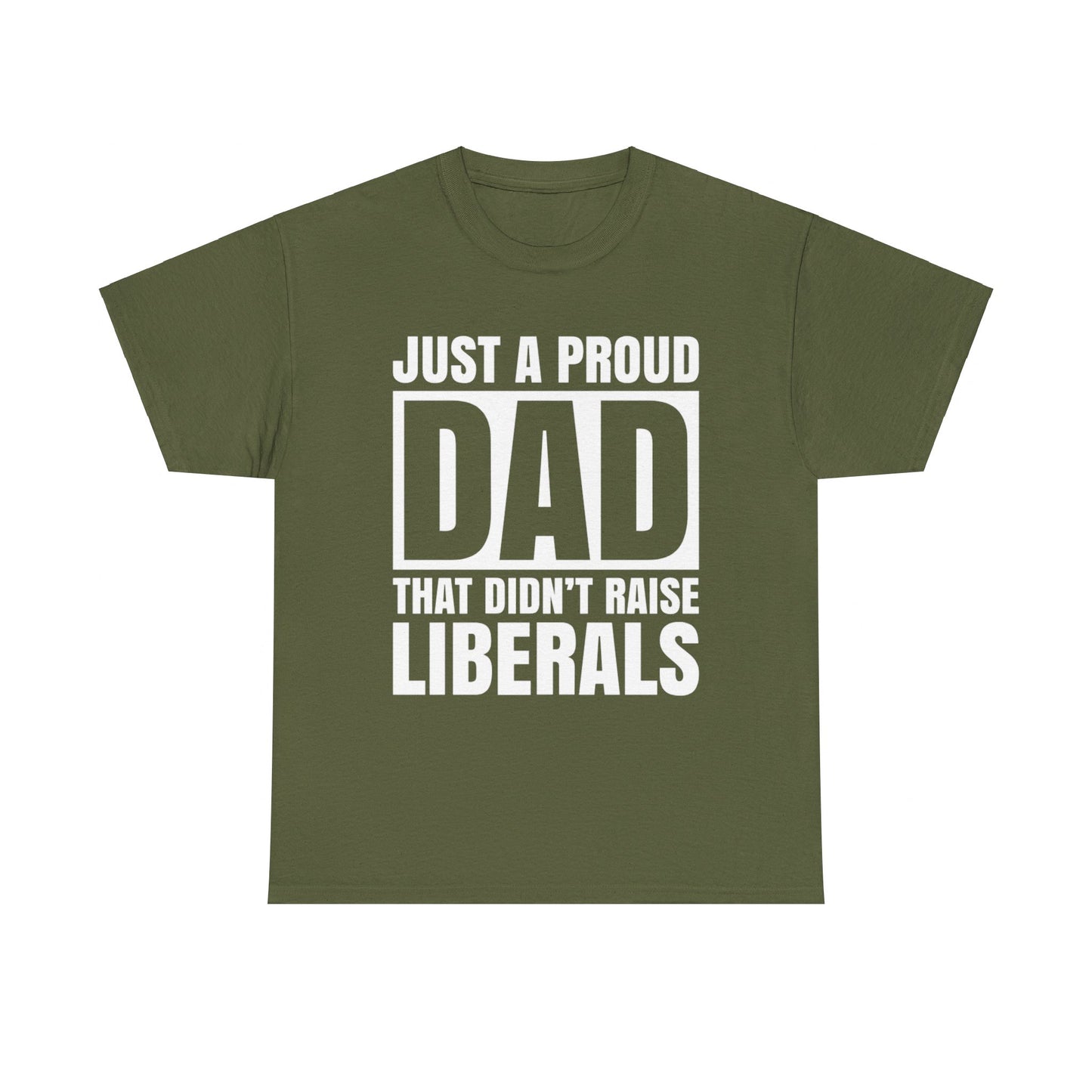 Fathers Dad Gifts Shirt, Proud Father Shirt, Fathers Day T-shirt, Dad Jokes tshirt, Funny Dad Gift For Fathers Day, Conservative Dad Shirt - The American Glory 