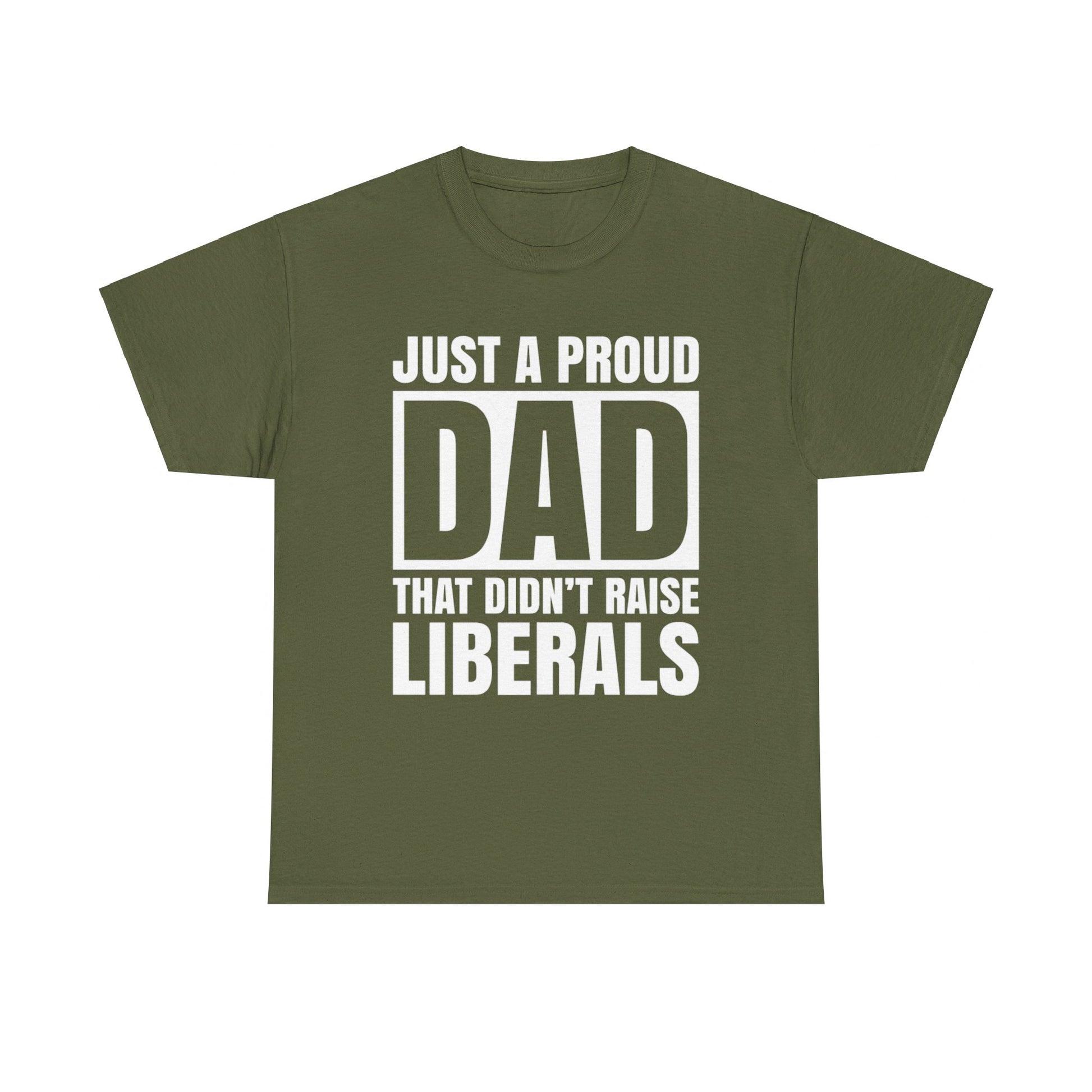 Fathers Dad Gifts Shirt, Proud Father Shirt, Fathers Day T-shirt, Dad Jokes tshirt, Funny Dad Gift For Fathers Day, Conservative Dad Shirt - The American Glory 