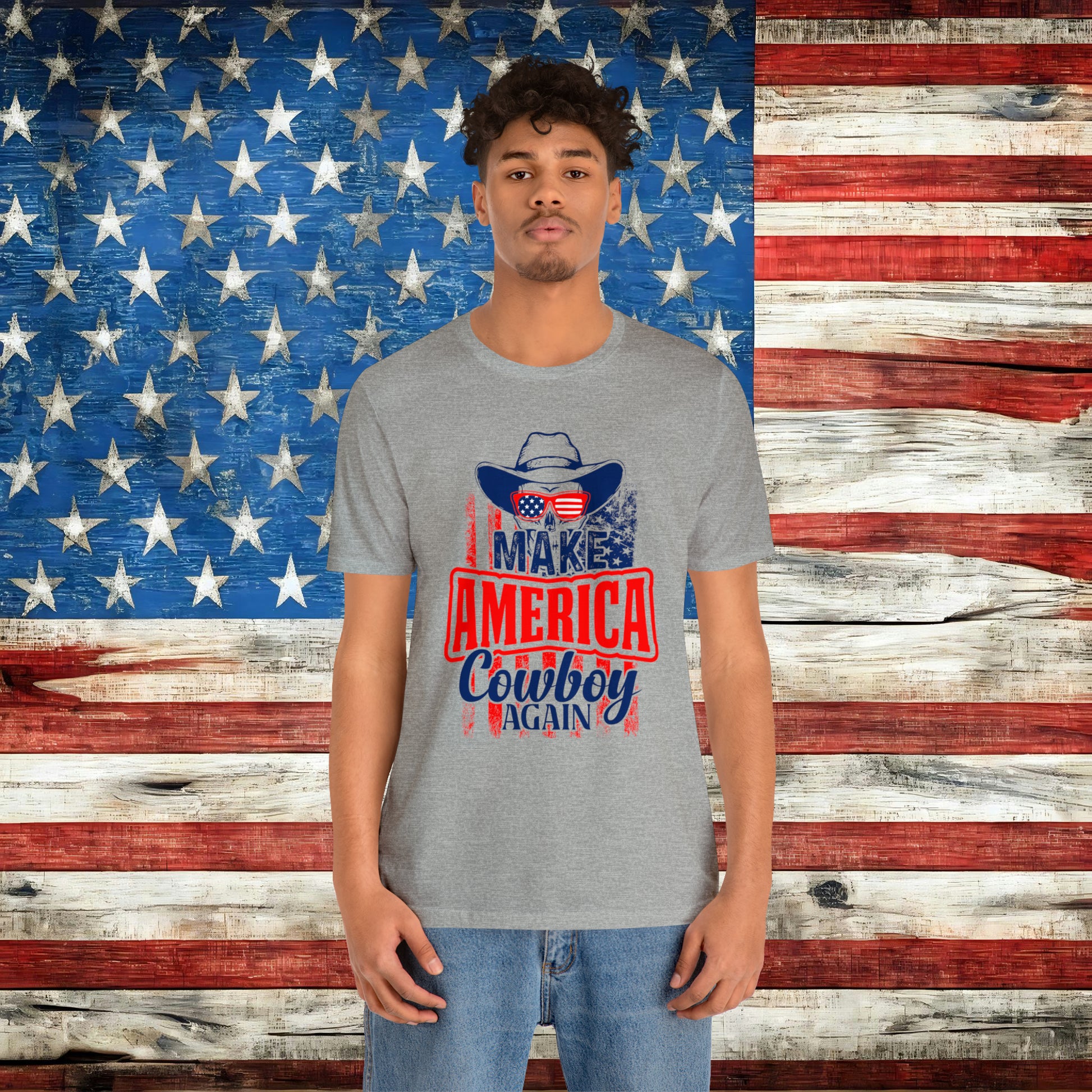 Make America Cowboy Again T-shirt - The American Glory 