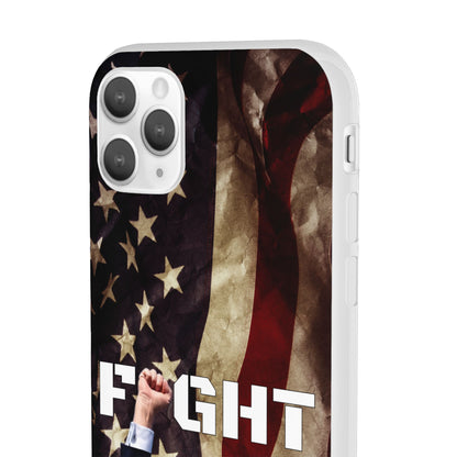 Trump Fight! iPhone Case | Semi-transparent, matte finish - The American Glory 