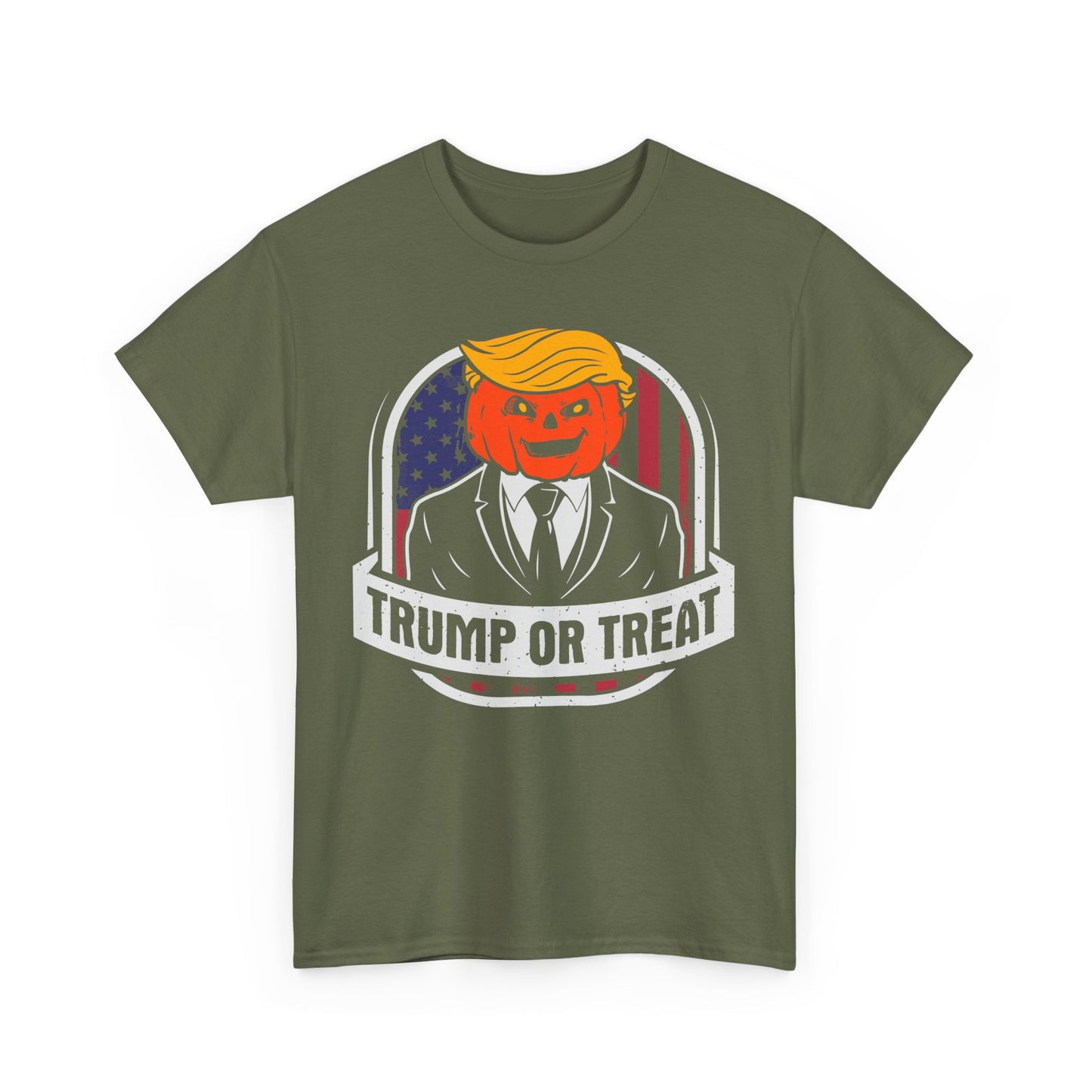 Trump or Treat Halloween T-shirt | Express Delivery available - The American Glory 