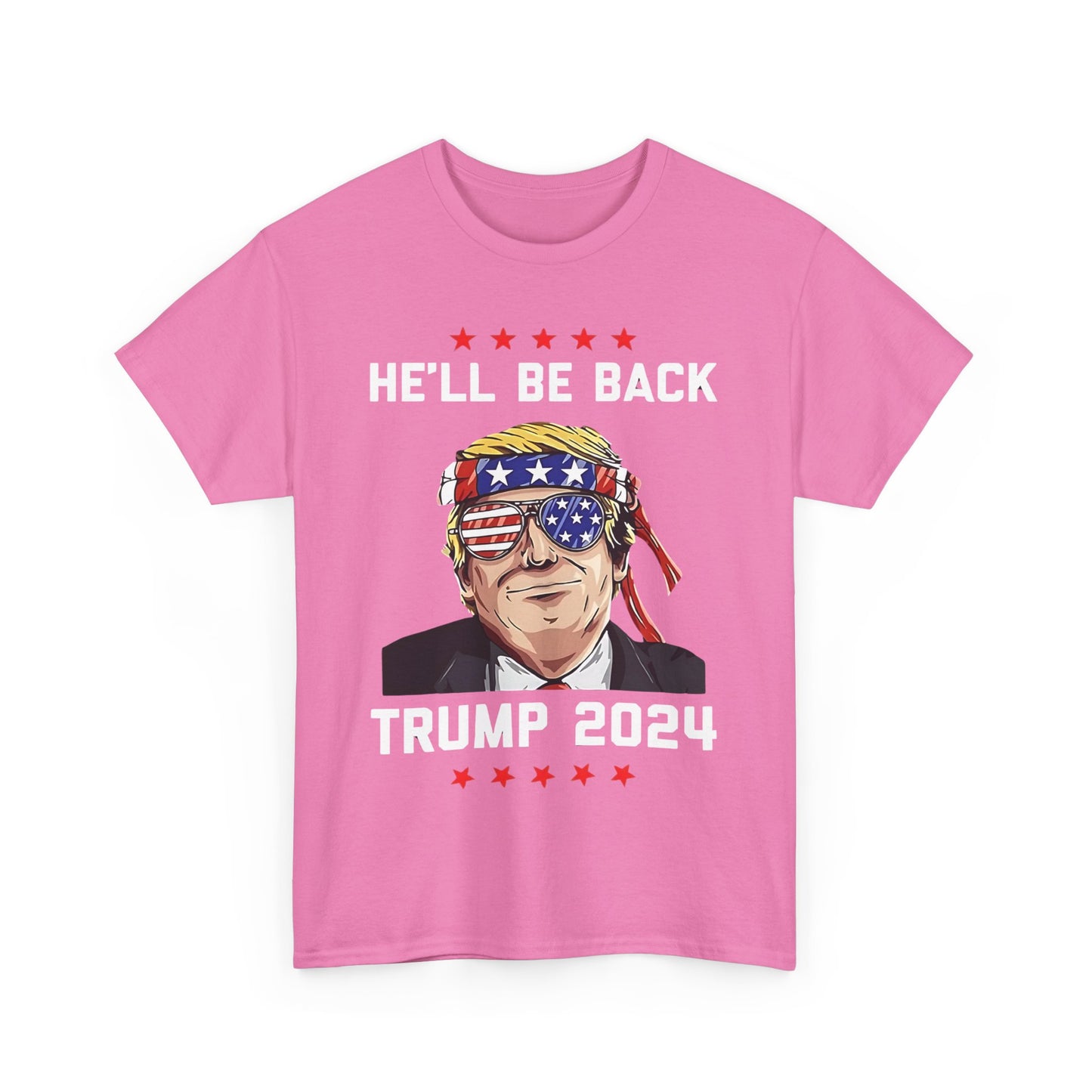 Trump 2024 i'll be Back T-shirt | Express Delivery available - The American Glory 