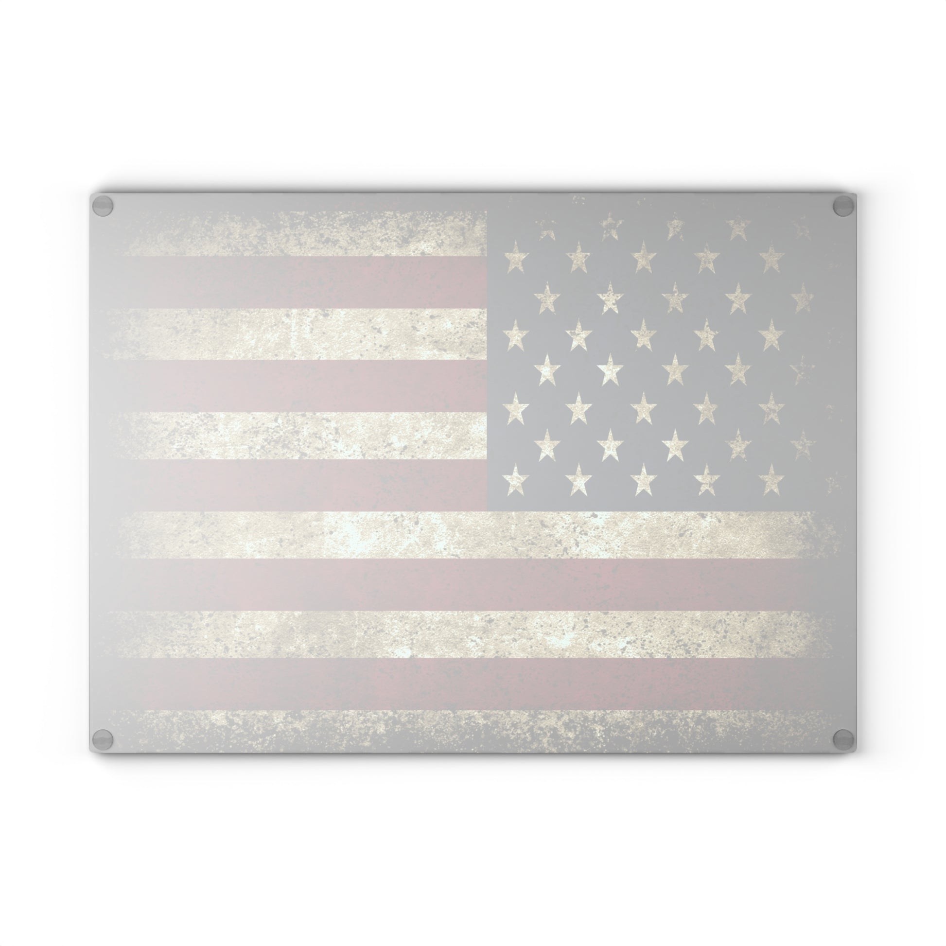 American Flag Glass Cutting Board - The American Glory 