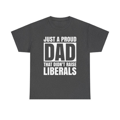 Fathers Dad Gifts Shirt, Proud Father Shirt, Fathers Day T-shirt, Dad Jokes tshirt, Funny Dad Gift For Fathers Day, Conservative Dad Shirt - The American Glory 