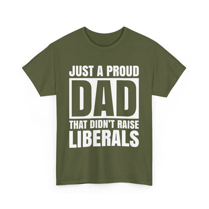 Fathers Dad Gifts Shirt, Proud Father Shirt, Fathers Day T-shirt, Dad Jokes tshirt, Funny Dad Gift For Fathers Day, Conservative Dad Shirt - The American Glory 