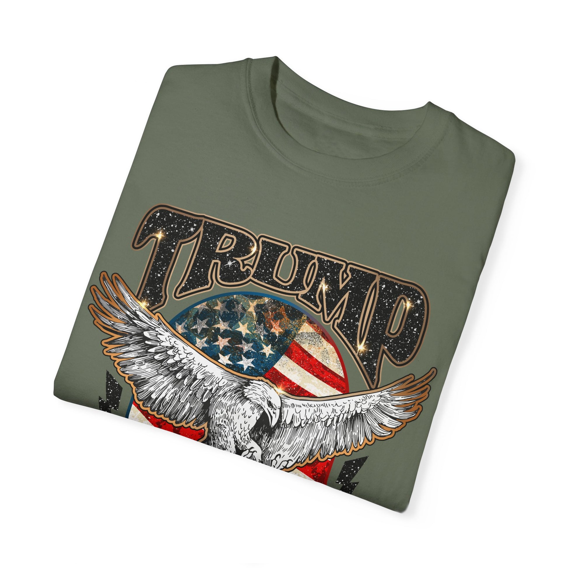 Trump 2024 USA Flag Tee - Unisex Election Shirt for Trump Supporters - The American Glory 