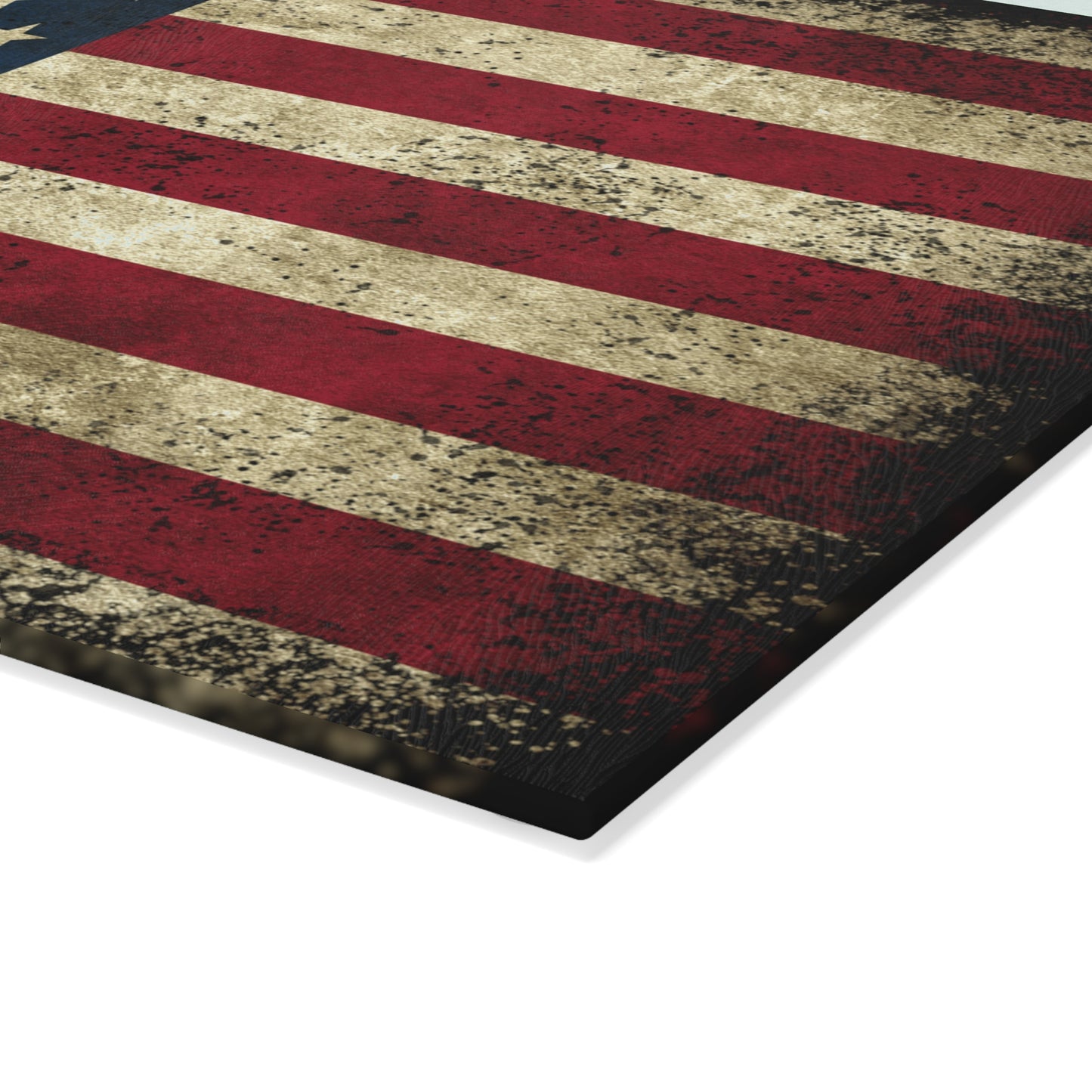 American Flag Glass Cutting Board - The American Glory 