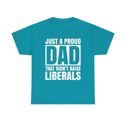 Fathers Dad Gifts Shirt, Proud Father Shirt, Fathers Day T-shirt, Dad Jokes tshirt, Funny Dad Gift For Fathers Day, Conservative Dad Shirt - The American Glory 