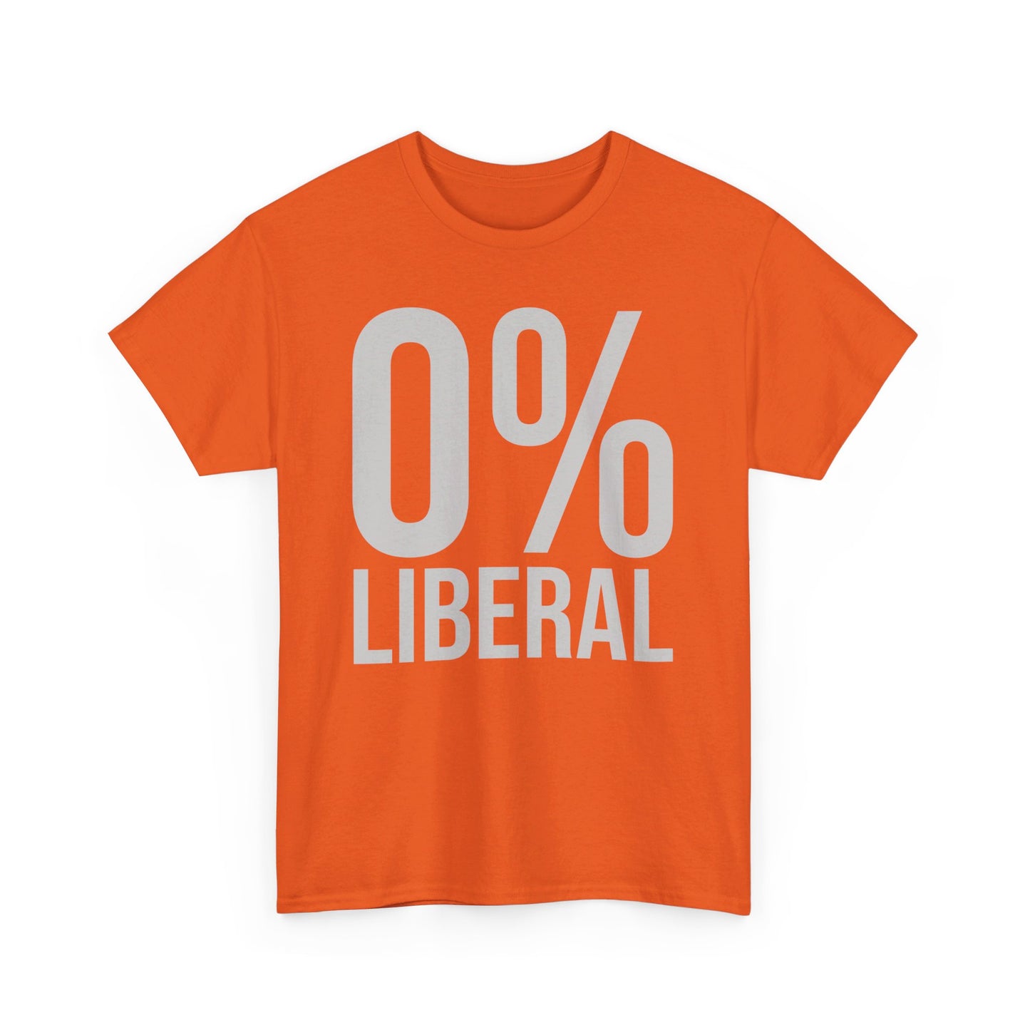 0% Liberal T-shirt - The American Glory 