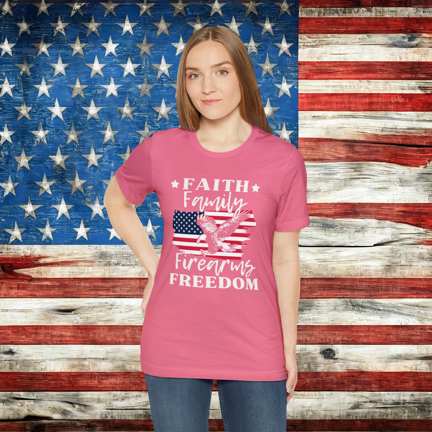 Faith Freedom T-shirt - The American Glory 