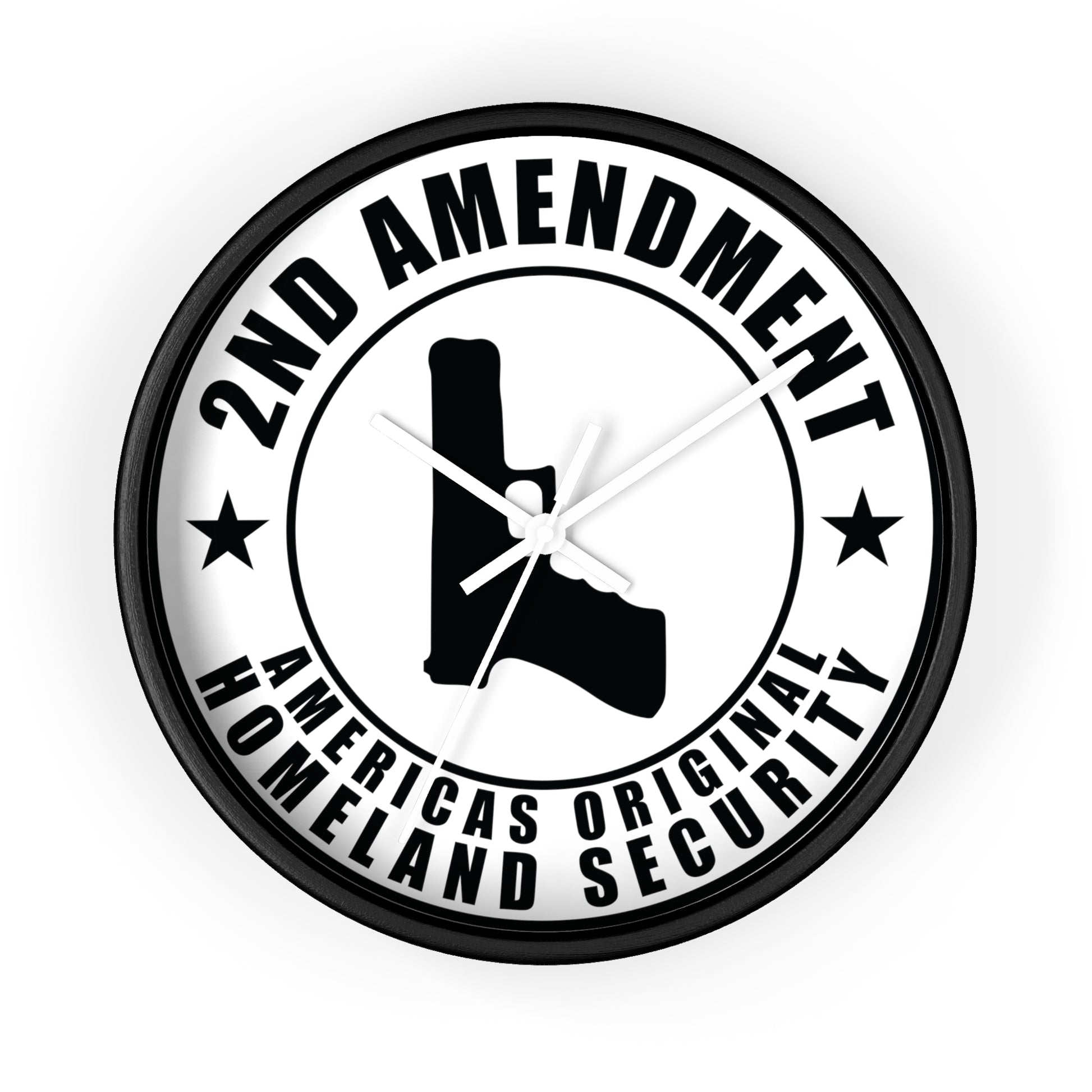 2nd Amendment Wall clock 2nd Amendment Americas Original Homeland Security Wall Clock - The American Glory 