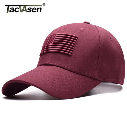 Tactical Baseball Cap: USA Flag Snapback Hat - The American Glory 