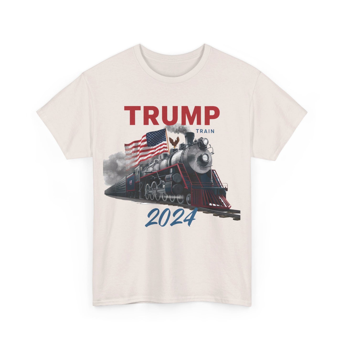 Trump Train 2024 Unisex T-shirt - The American Glory 