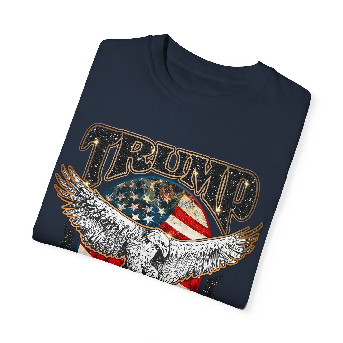 Trump 2024 USA Flag Tee - Unisex Election Shirt for Trump Supporters - The American Glory 