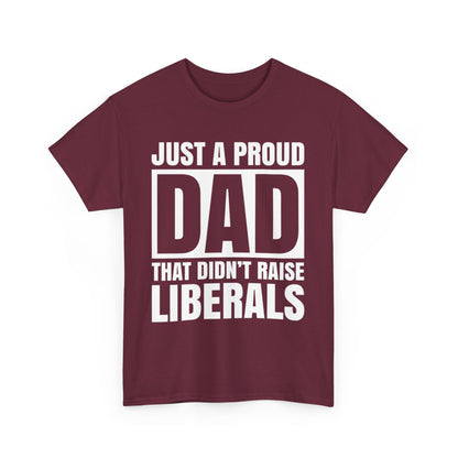 Fathers Dad Gifts Shirt, Proud Father Shirt, Fathers Day T-shirt, Dad Jokes tshirt, Funny Dad Gift For Fathers Day, Conservative Dad Shirt - The American Glory 