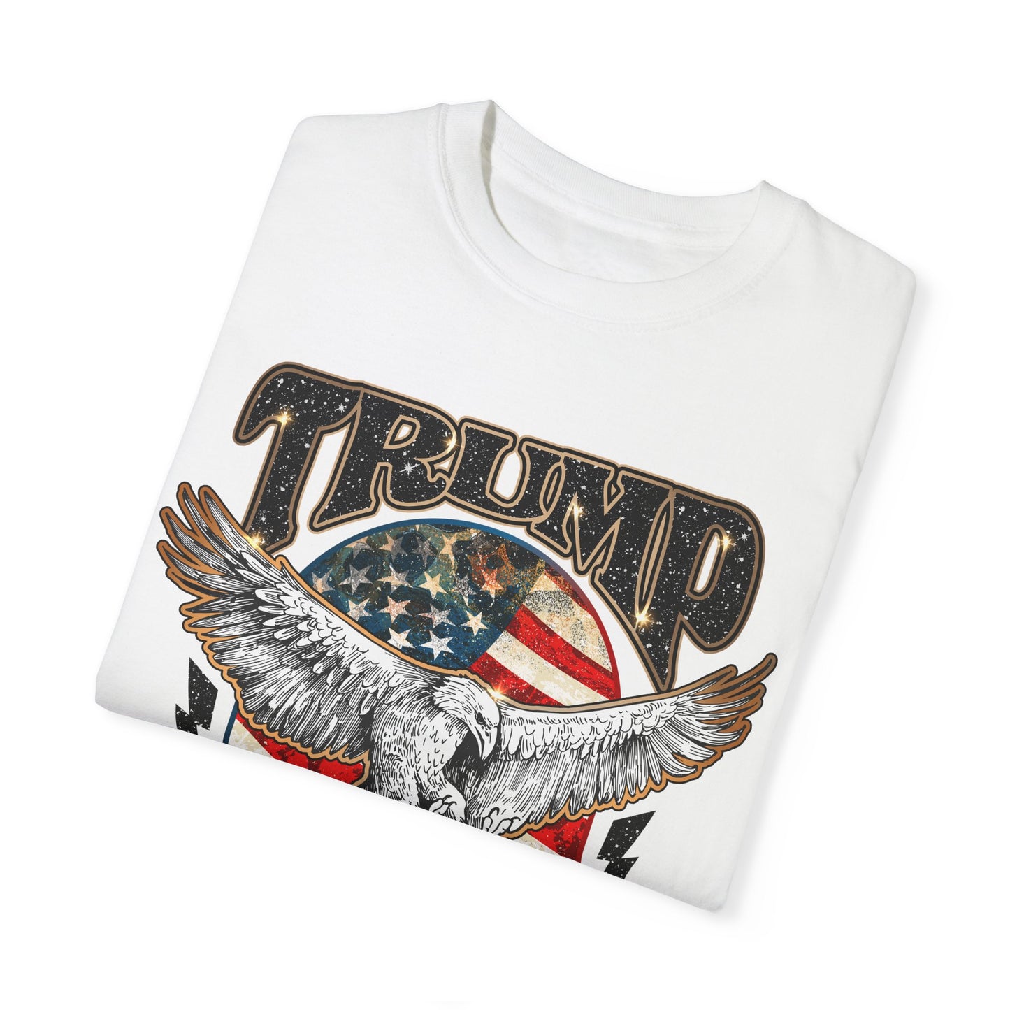 Trump 2024 USA Flag Tee - Unisex Election Shirt for Trump Supporters - The American Glory 