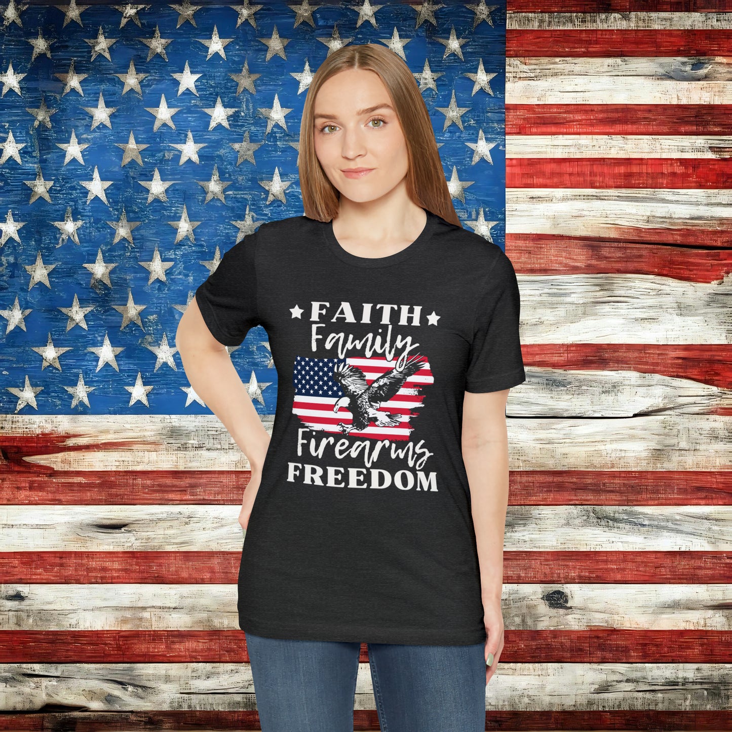 Faith Freedom T-shirt - The American Glory 