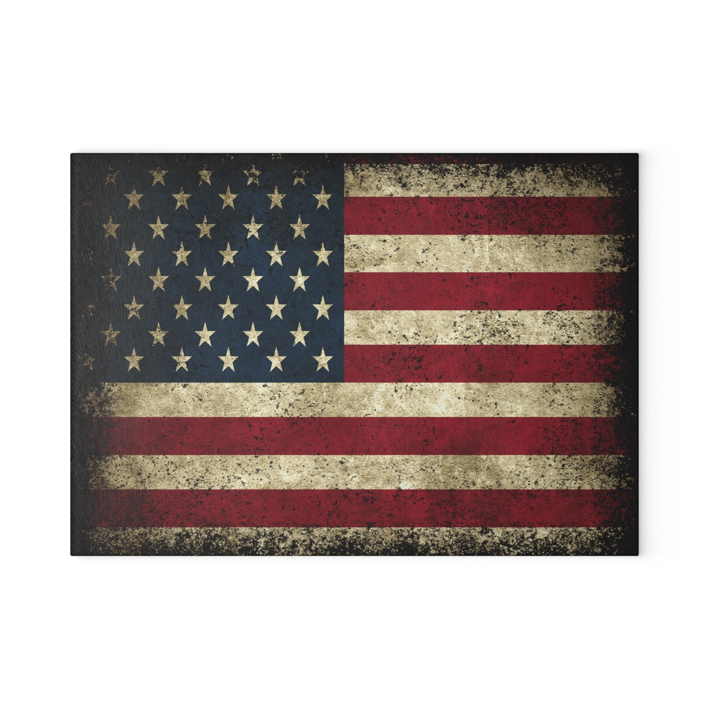 American Flag Glass Cutting Board - The American Glory 