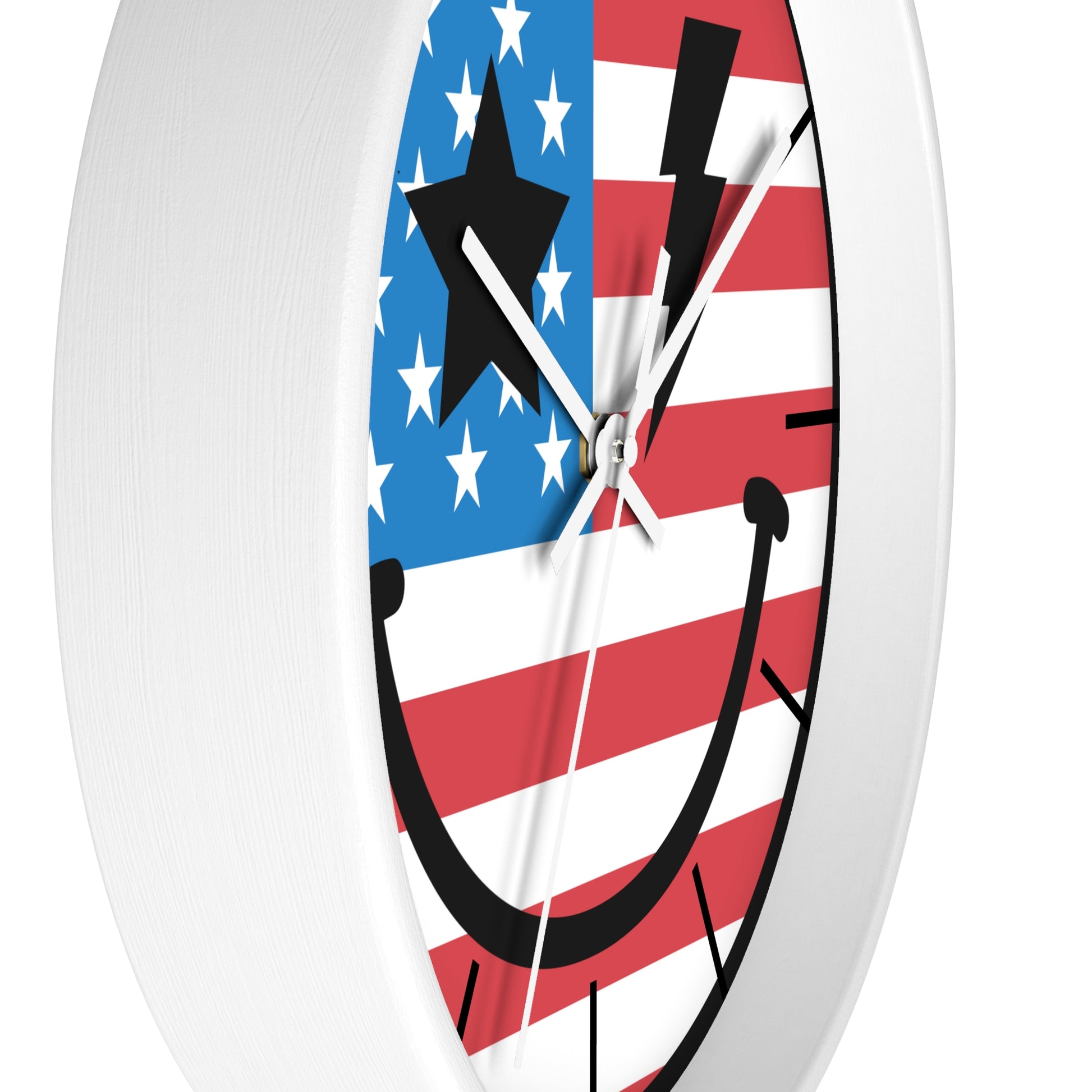 American Flag Wall Clock - The American Glory 