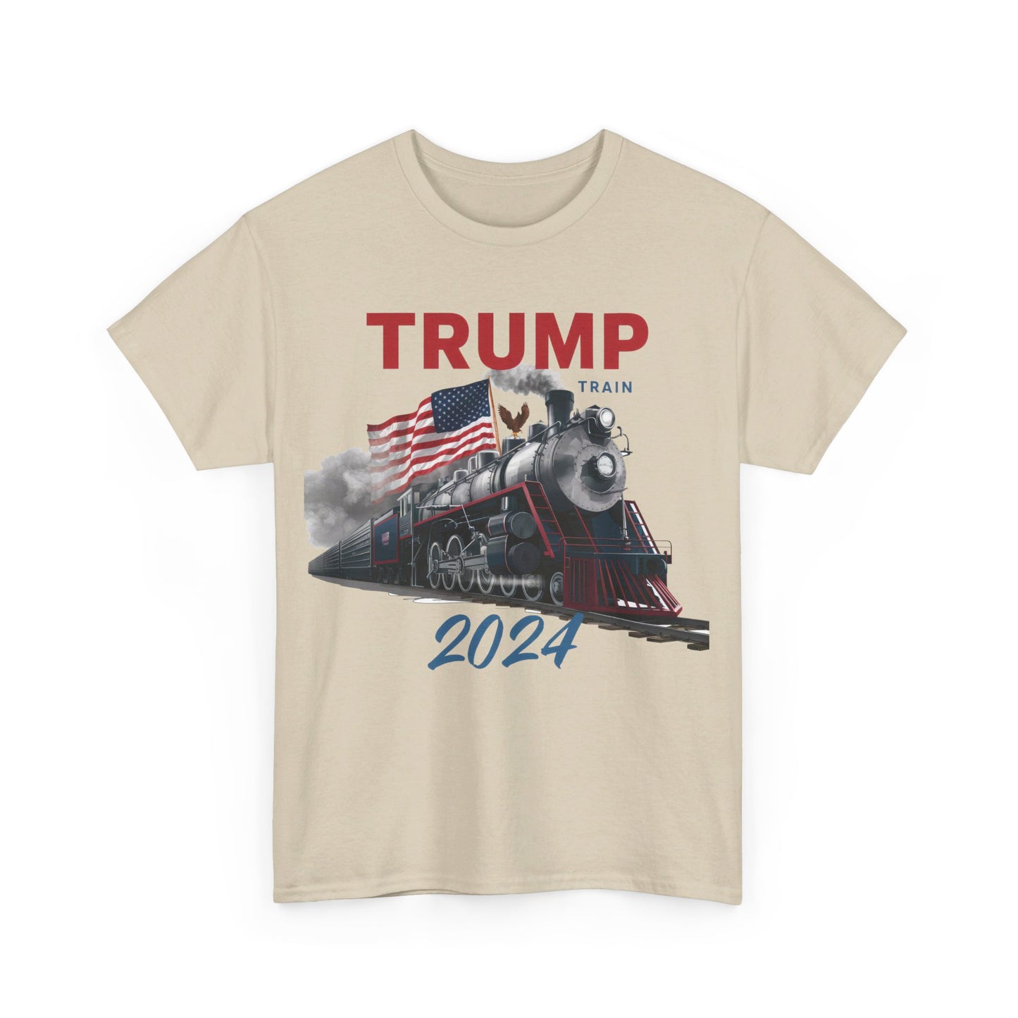 Trump Train 2024 Unisex T-shirt - The American Glory 