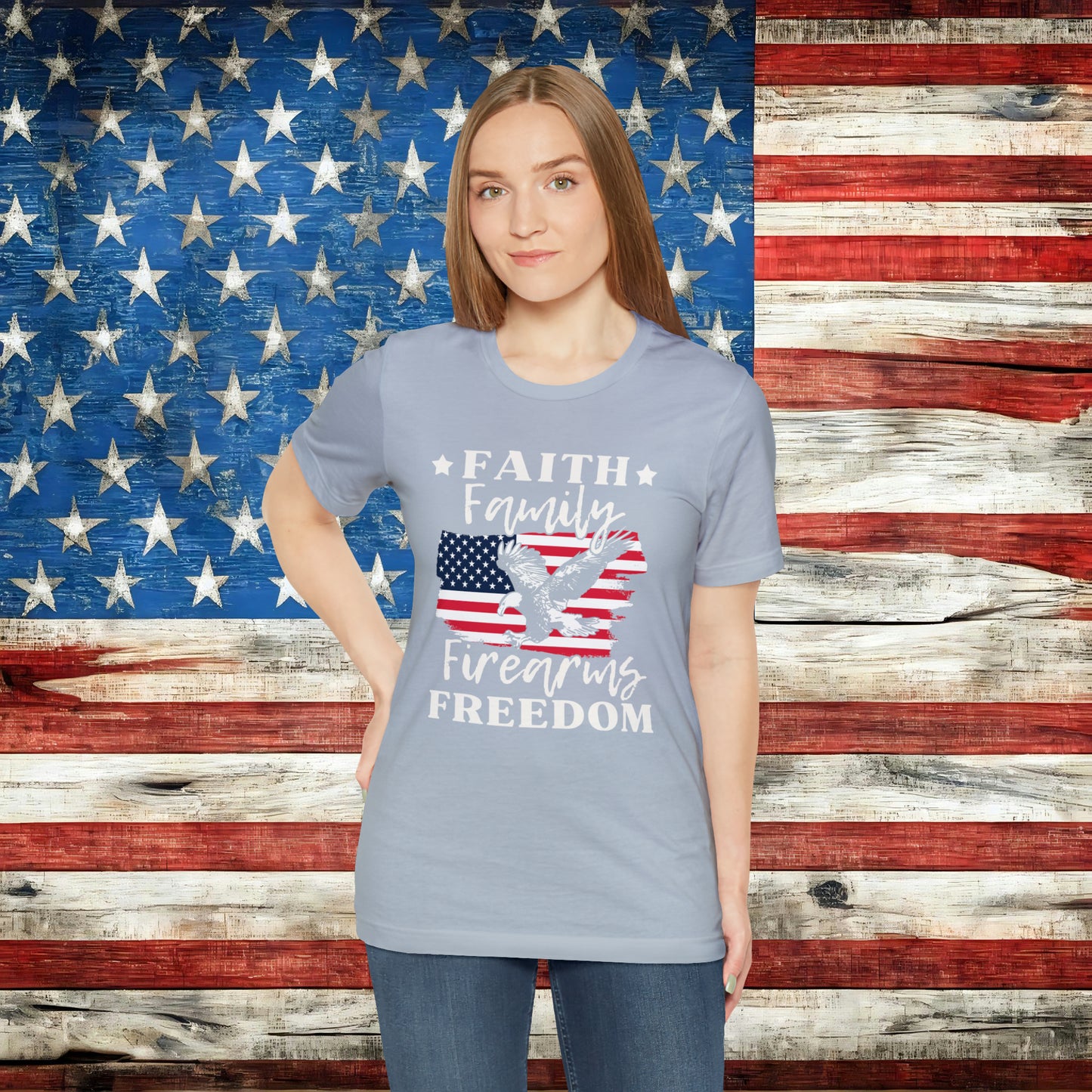 Faith Freedom T-shirt - The American Glory 