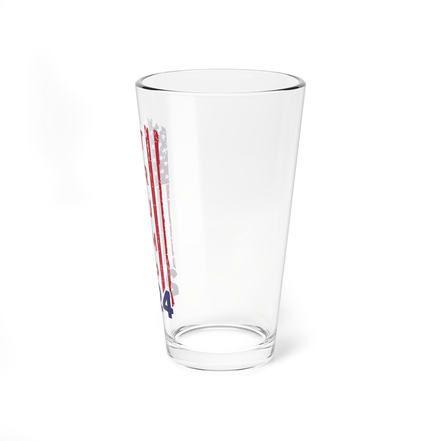 Trump 2024  Pint Glass | 16oz Beer Glass - The American Glory 